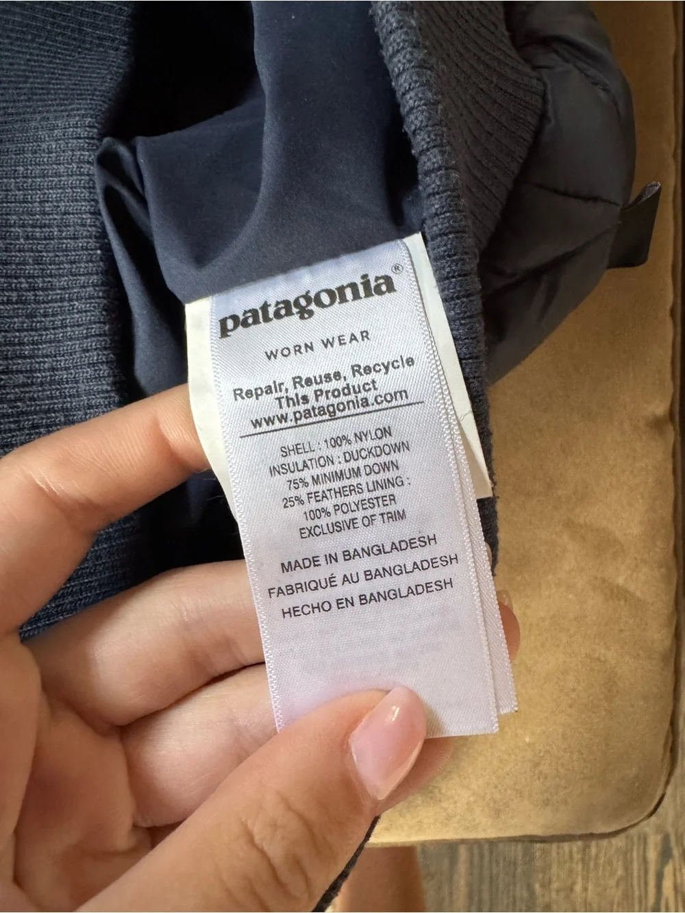 Patagonia sleeveless quilted
